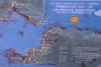 Delapan Korban Tsunami Belum Ditemukan