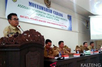 Kepala desa di Barito Utara gelar muscab Apdesi