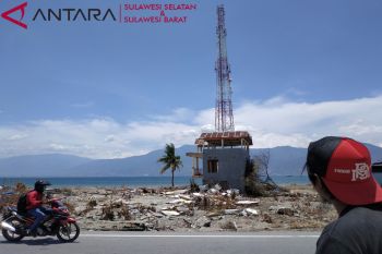 BTS Telkomsel diterjang tsunami