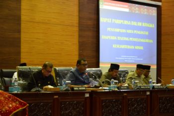 Sumbar garap ranperda penyelenggaraan kesejahteraan sosial