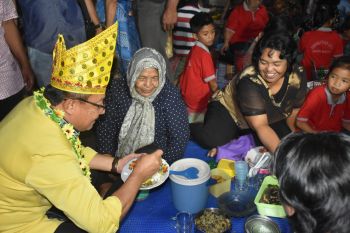 Bupati Poso 'Molimbu' bersama masyarakat Bancea