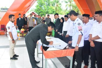 KPU Sinjai lantik 18 anggota PPK tambahan