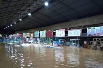Sebagian wilayah Kota Jayapura kebanjiran