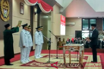 Gubernur Sulsel lantik Bupati Jeneponto dan  Sidrap