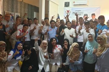 Relawan Prabowo - Sandi Malaysia Gelar Nonton Bareng