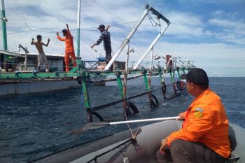 Basarnas masih cari korban jatuh dari bagan di perairan Nabire