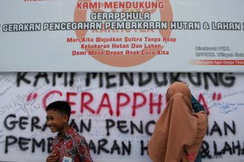 Manggala Agni Didik Pelajar di Konawe Selatan