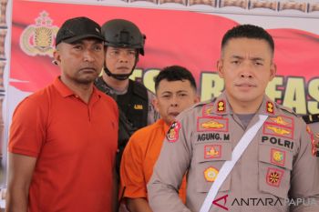 Polres Mimika buru seorang kurir narkoba
