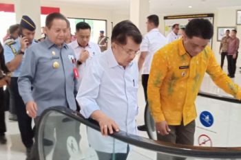 Wapres tinjau hunian sementara korban gempa Sulteng