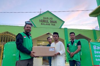 DMI bantu masjid terdampak banjir di Jeneponto