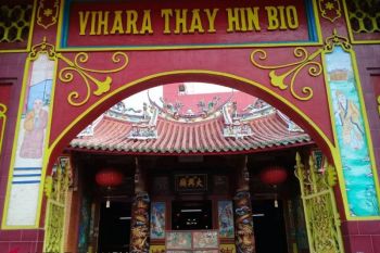 Thay Hin Bio Wihara bernuansa Tiongkok klasik
