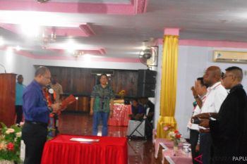 KPU Biak Numfor lantik 38 anggota PPD pascaputusan MK