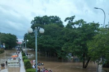 Empat desa di Cilacap tergenang banjir (VIDEO)