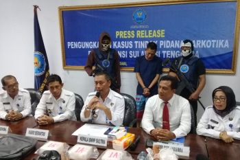 BNNP Sultra tangkap kurir narkoba 5 kilogram