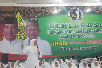 Jaringan Kiai Santri Nasional deklarasi di Wonosobo
