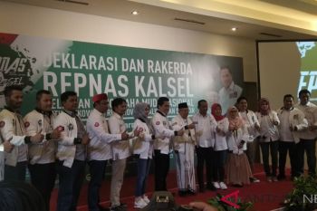 Ma'ruf Amin-Erick Thohir hadiri deklarasi Repnas Kalsel