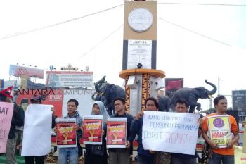 Jurnalis di Bandarlampung Demo Tuntut Cabut Remisi Pembunuh Wartawan