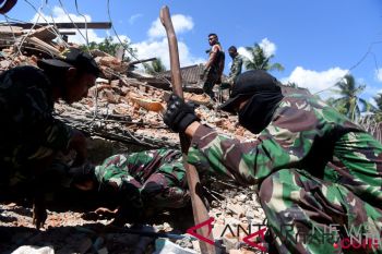 Dansatgas pascagempa Lombok pulangkan 200 prajurit Yonzikon