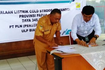 PLN Biak Numfor pasok kebutuhan  listrik untuk gudang pendingin