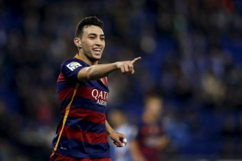 Sevilla rekrut Munir El Haddadi dari Barcelona