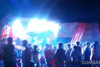Satpol PP Damkar Agam tertibkan pementasan orgen tunggal