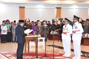 Gubernur lantik bupati-wakil bupati Polewali Mandar