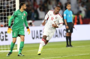 UEA ditahan imbang Bahrain 1-1 pada Piala Asia 2019