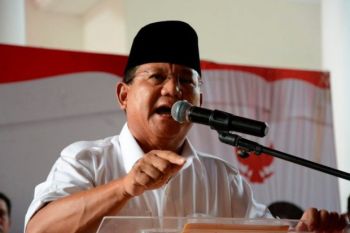 Prabowo imbau TNI dan Polri setia pada negara