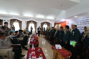 Pengurus IDI Padang Panjang resmi dilantik