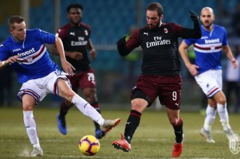 AC Milan pastikan satu tiket ke final Piala Italia setelah tundukkan Sampdoria 2-0