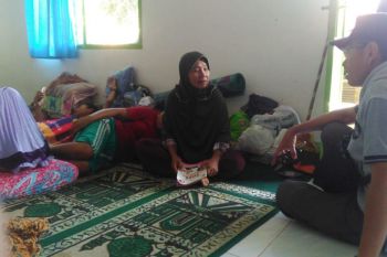 TNI dan tim UI Peduli berikan pemulihan mental psikologi korban tsunami