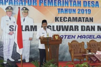 Bupati Magelang minta penerapan monografi desa digital
