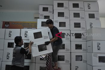 KPU Palembang mulai siapkan perlengkapan Pemilu 2019