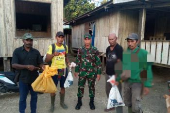 Satgas Pamtas RI-PNG sita satwa burung dilindungi