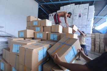 Distribusi Surat Suara Di Pamekasan