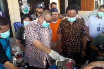 Polda Sulteng musnahkan barang bukti kasus narkoba 92 gram