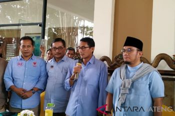 Sandiaga Optimistis Menang di Jawa Tengah
