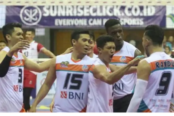 Hempaskan Samator Tim Putra BNI Pastikan Tiket Final Proliga 2019