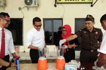 Polda Lampung Musnahkan Sabu-Sabu Seberat 323 Gram