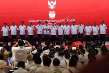 Purnawirawan TNI-Polri deklarasikan dukungan keada Jokowi-Maruf Amin