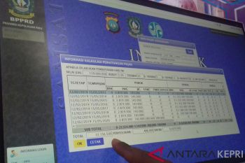 Gubernur Kepri nunggak pajak mobil sebesar Rp32 juta