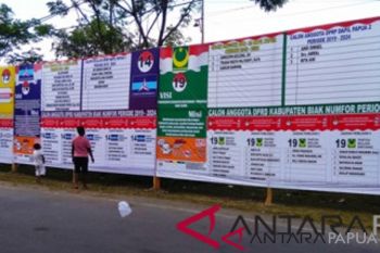398 caleg perebutkan 25 kursi DPRD Biak Numfor