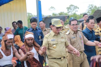 Gubernur Kunjungan ke Desa-Desa di Bulungan