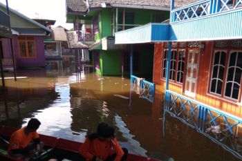 Banjir di Muara Teweh meluas