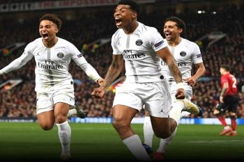 PSG tekuk setan merah 2-0 di Old Trafford