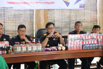 Bea Cukai Kediri Lakukan 62 Penindakan Selama 2018