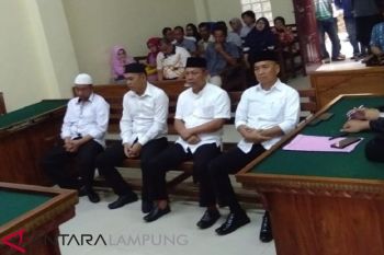 Empat Terdakwa Korupsi Islamic Center Lamtim Divonis Satu Tahun