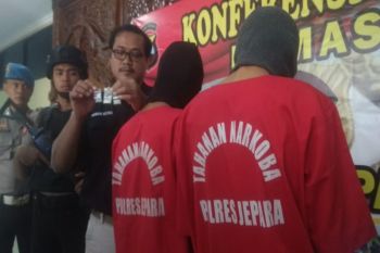 Polres Jepara tangkap dua pemuda terlibat narkoba