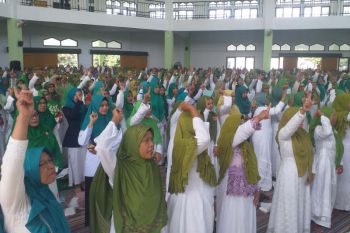 Perempuan NU diajak kampanyekan Jokowi tanpa jelekkan lainnya
