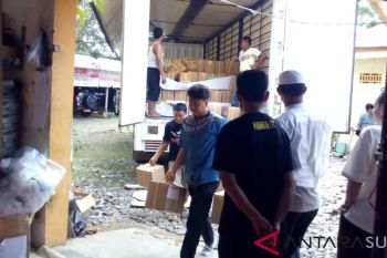 KPU Dharmasraya terima pengiriman surat suara tahap kedua